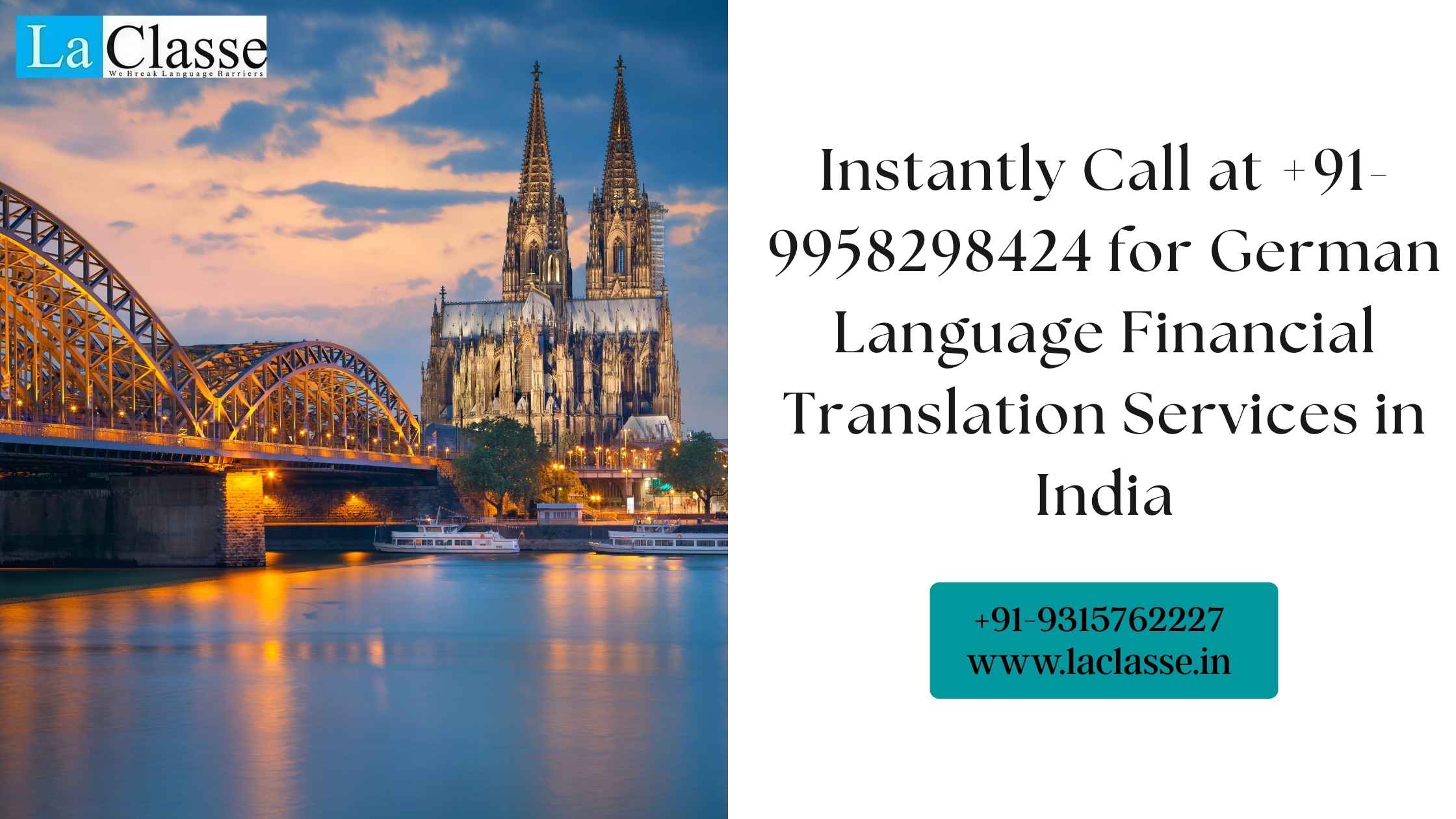 Instantly Call at +91-9958298424 for German Language Financial Translation Services in India